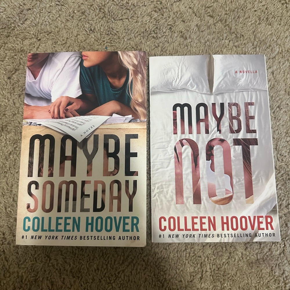 Colleen Hoover Book Set - Maybe Someday & Maybe Not